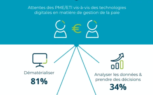 Vignette de l'infographie sur la digitalisation des RH