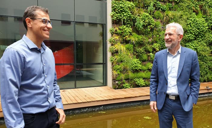 Laith JUBAIR, Président Directeur Général chez Axelor, et Philippe OLERON, Président du Groupe Sigma