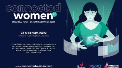 Affiche connected women