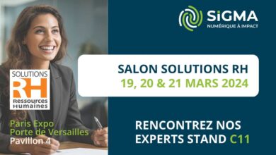 Vignette de Sigma au Salon Solutions RH 2024