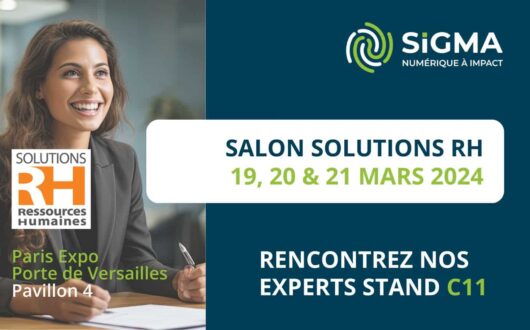 Vignette de Sigma au Salon Solutions RH 2024