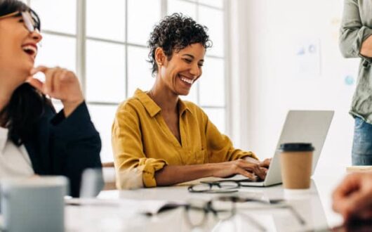 Une équipe en travail