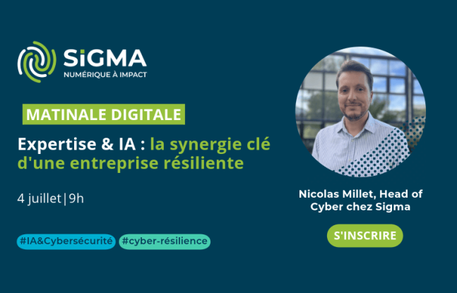 Vignette de la matinale digitale Expertise & IA, la synergie clé d'une entreprise résiliente