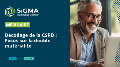 Vignette du webinaire sur la CSRD et la double matérialité