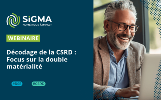 Vignette du webinaire sur la CSRD et la double matérialité