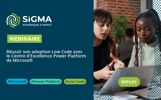 Vignette du replay du webinaire low code : réussir son adoption avec le Centre d'Excellence Power Platform de Microsoft