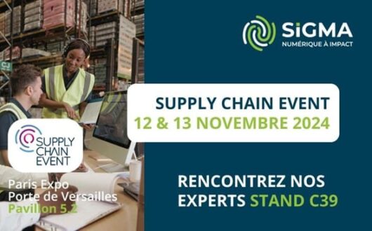 Vignette de Sigma au salon Supply Chain Event